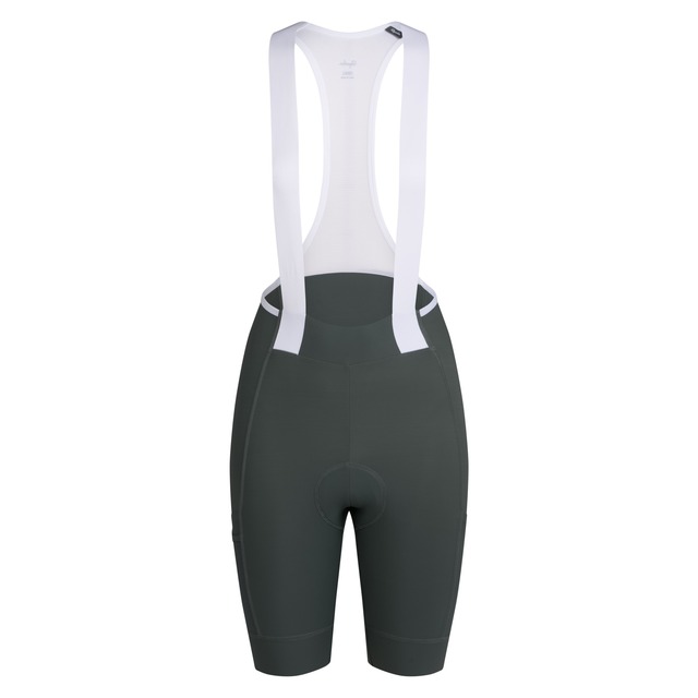 RAPHA WOMEN'S BREVET ELEMENT CARGO BIB SHORTS ONYX/WHITE