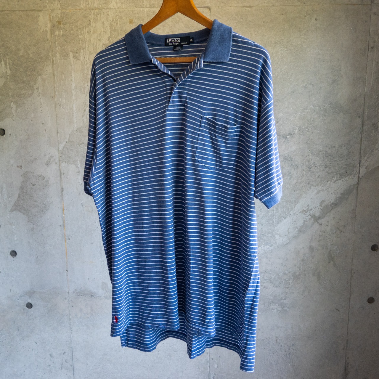 1990’s polo by Ralgh Lauren border polo shirt