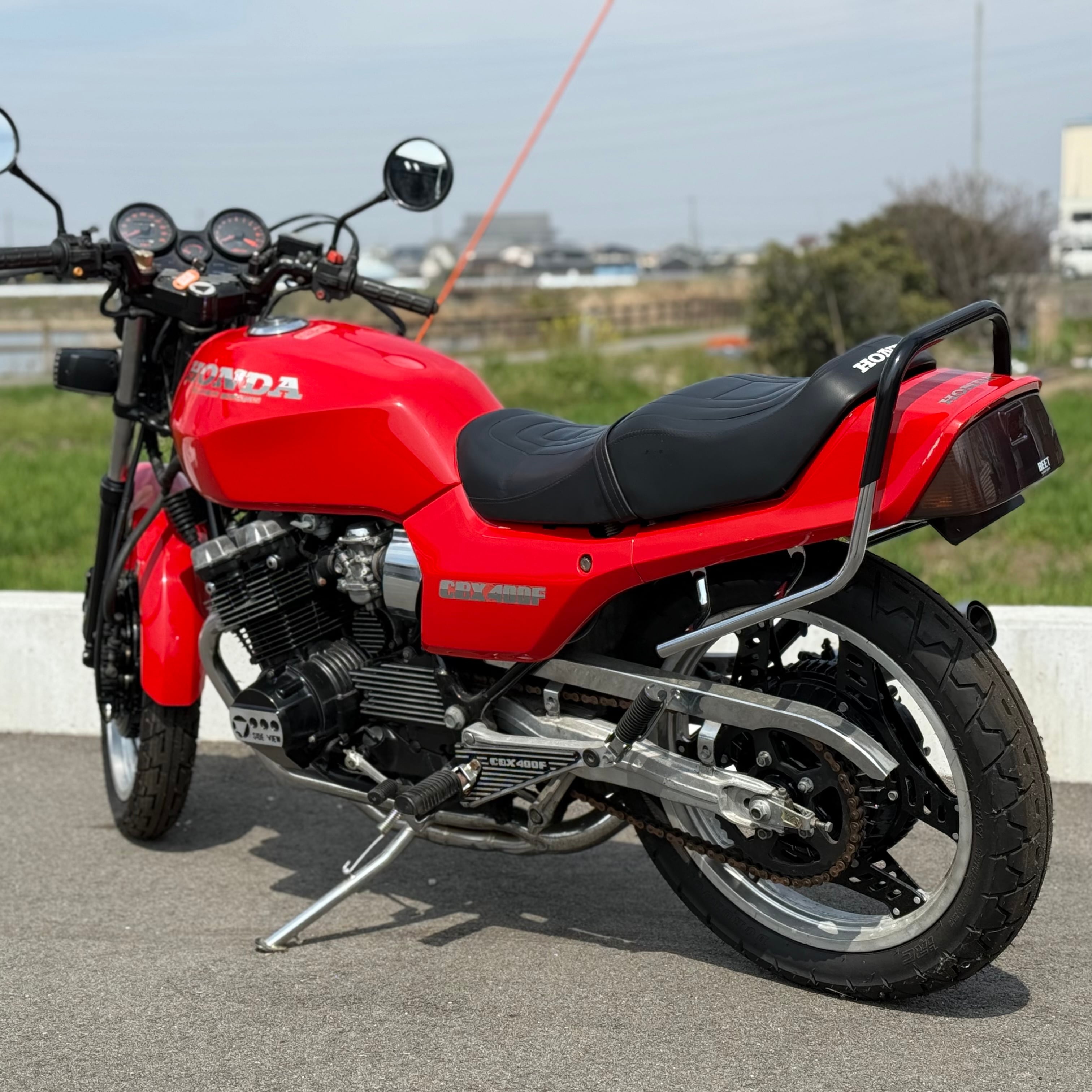 CBX400F用 RFオリジナルタンデムバー | RevivalFactory