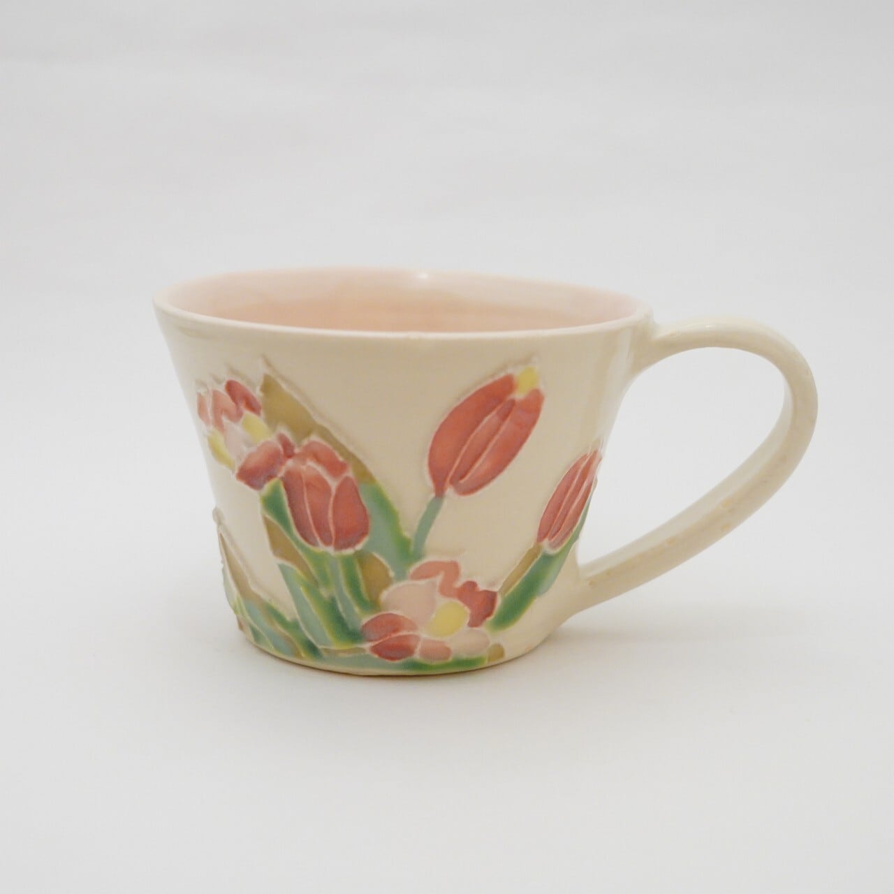 【陶芸工房ラ・プエルタ】チューリップカップ