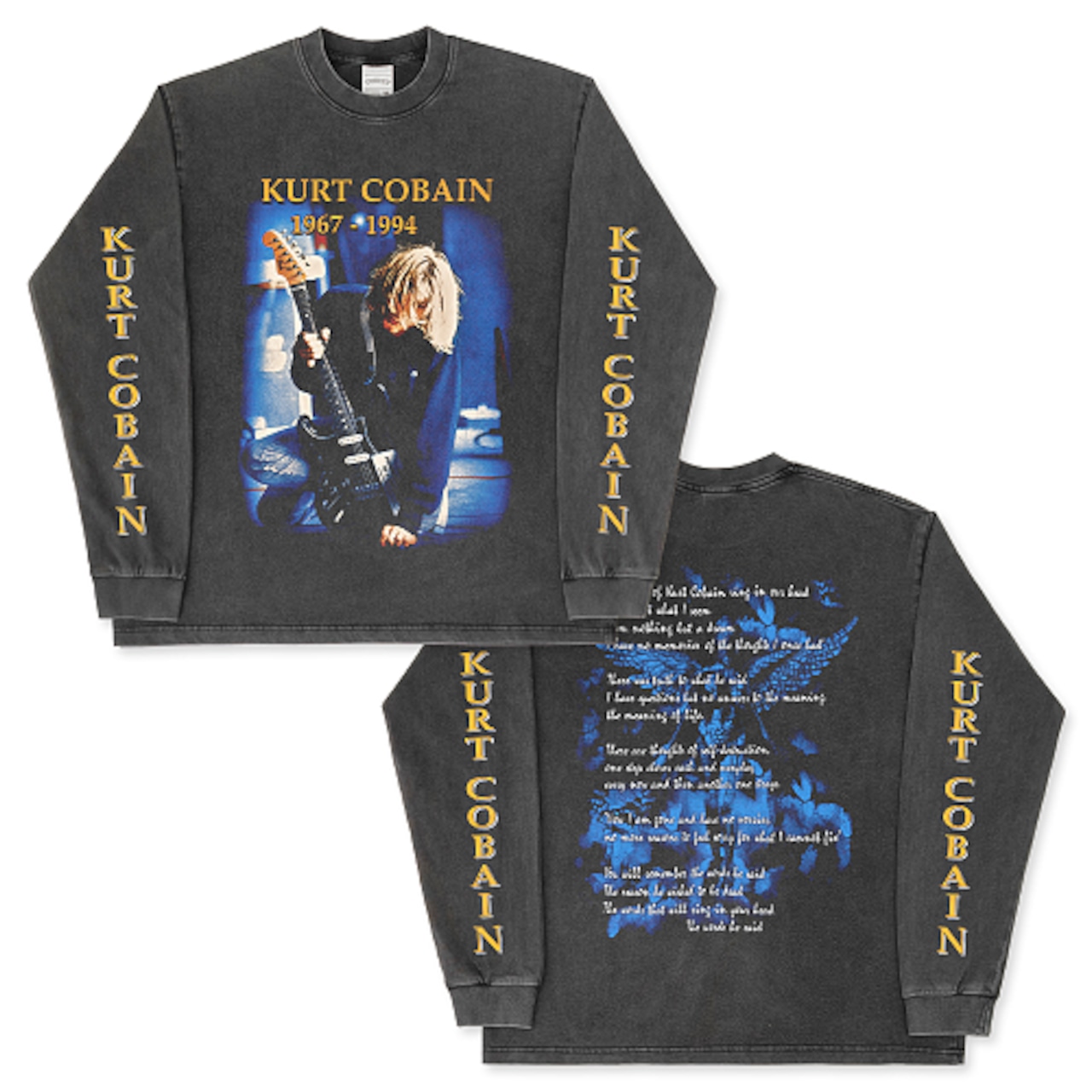 VINTAGE ストリート Kurt Cobainバンド ロングTシャツ T2312
