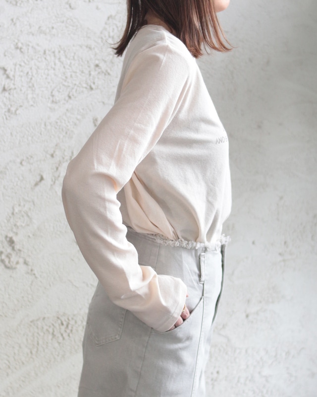 【hunch】スラブデザインロゴT　(251233)