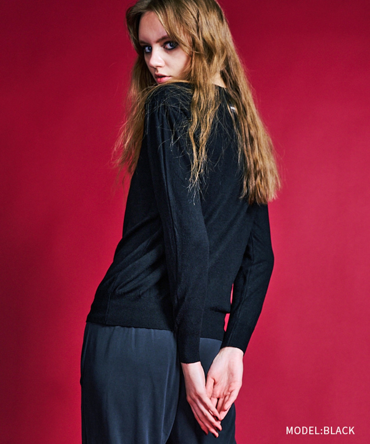 COOLAベアーエンブロイダリーTOPS (BLACK)　CQ-47099