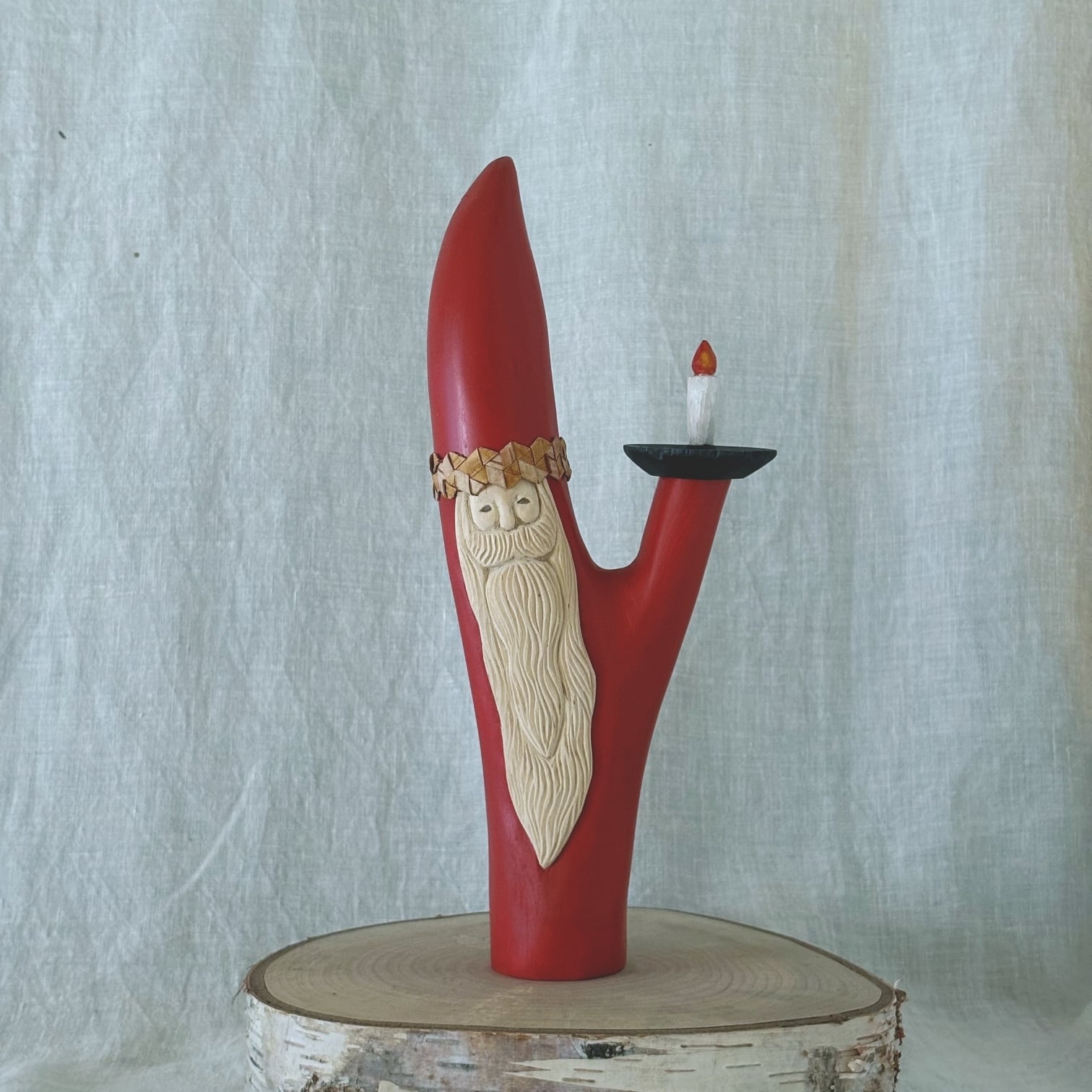 #48 SHIRAKABA SANTA tall special red 灯火
