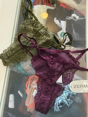 ZERMATT サイドひも ストレッチレースTバック 8色展開
