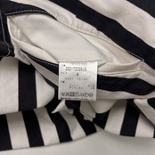 Jack Bunny ジャックバニー PEARLY GATES ボーダー ハーフパンツ ショーツ 4/ブラック ホワイト/ゴルフ