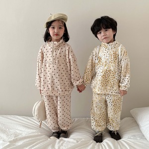 【秋作】花柄カジュアルセットアップ　全2色