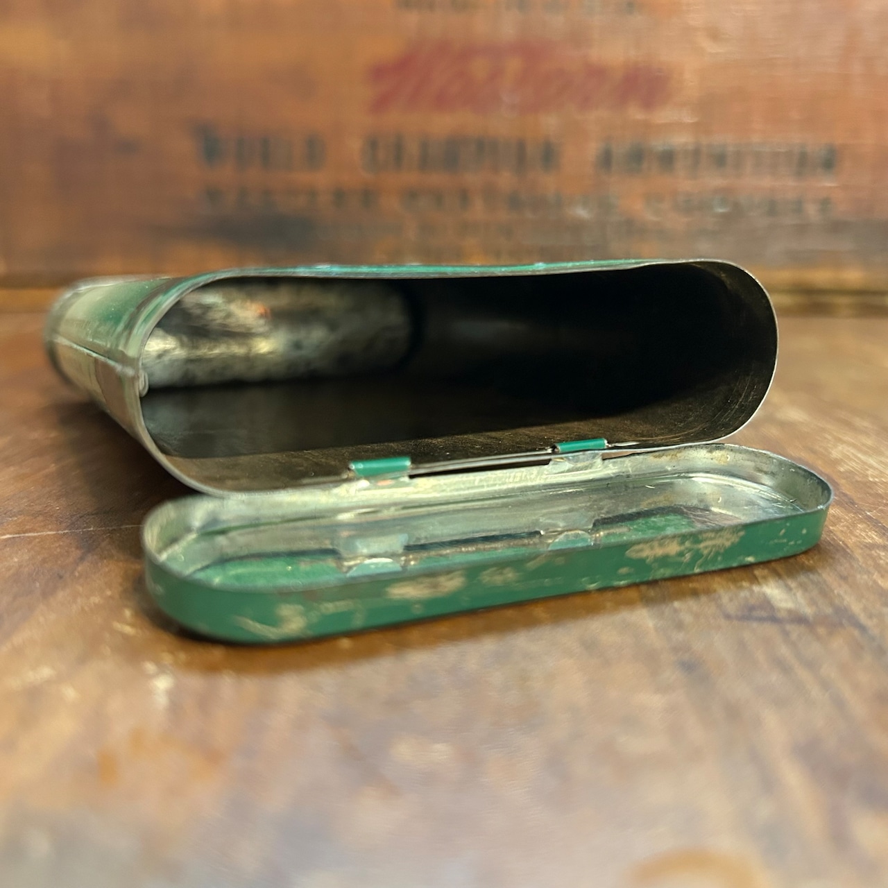 1940s ホリデー パイプミクスチャー ヴィンテージ タバコ缶 HOLIDAY PIPE MIXTURE Vintage Tobacco Tin T-761