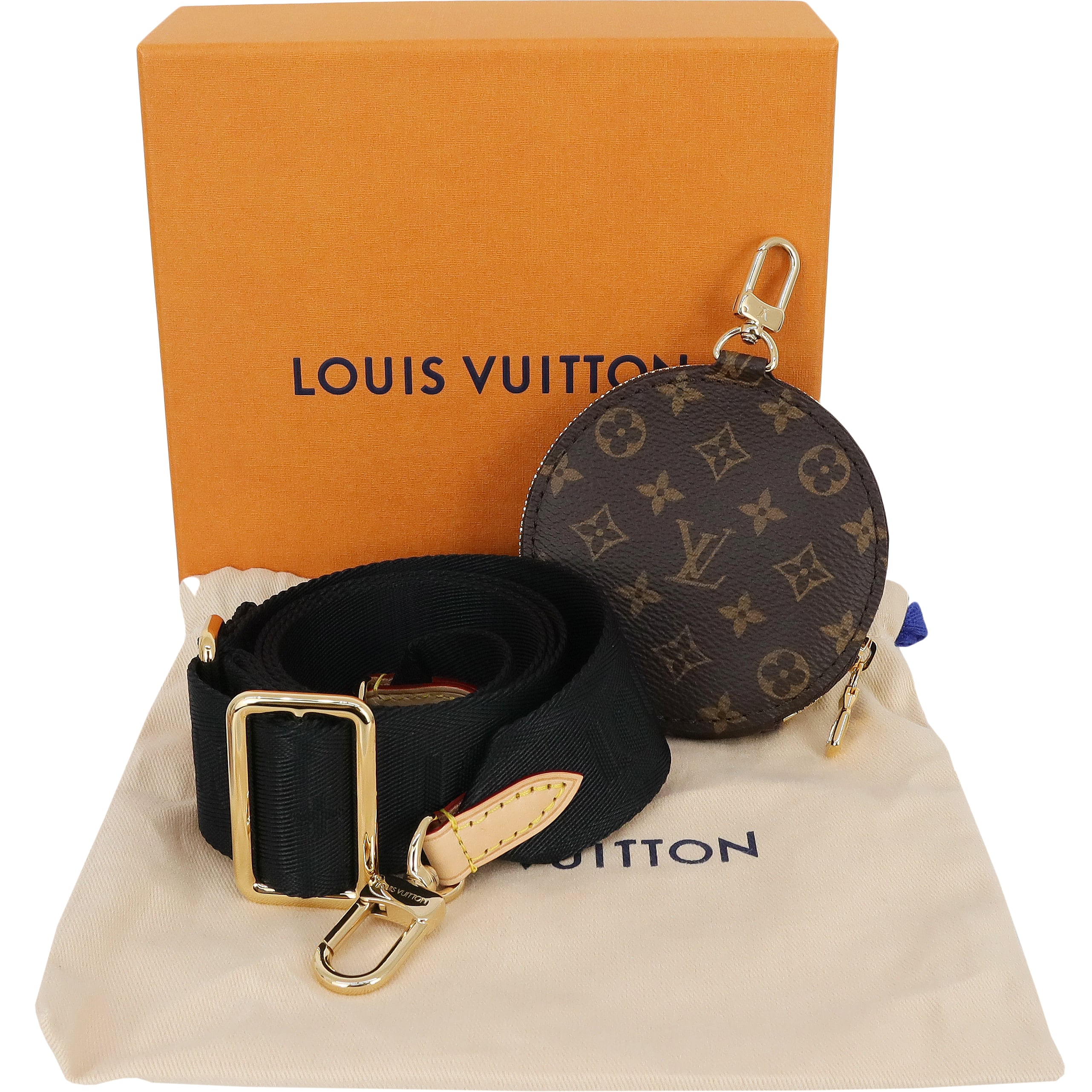 New LOUIS VUITTON ルイヴィトン ショルダーストラップ J02487