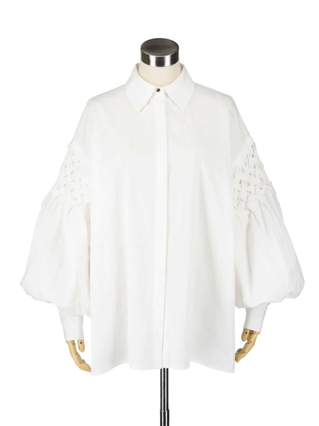 25AW】Create Clair クリエイトクレイル / Smocking sleeve blouse