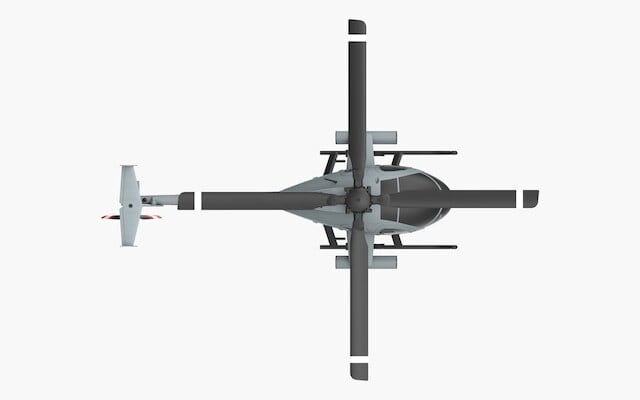 大特価◇RCERA C184 BNFプロポ無（グレー）MD500スケールヘリ DIPS登録