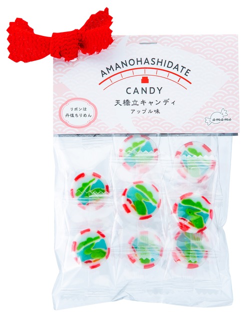 【amame】オリジナルブランド　天橋立キャンディ　アップル味