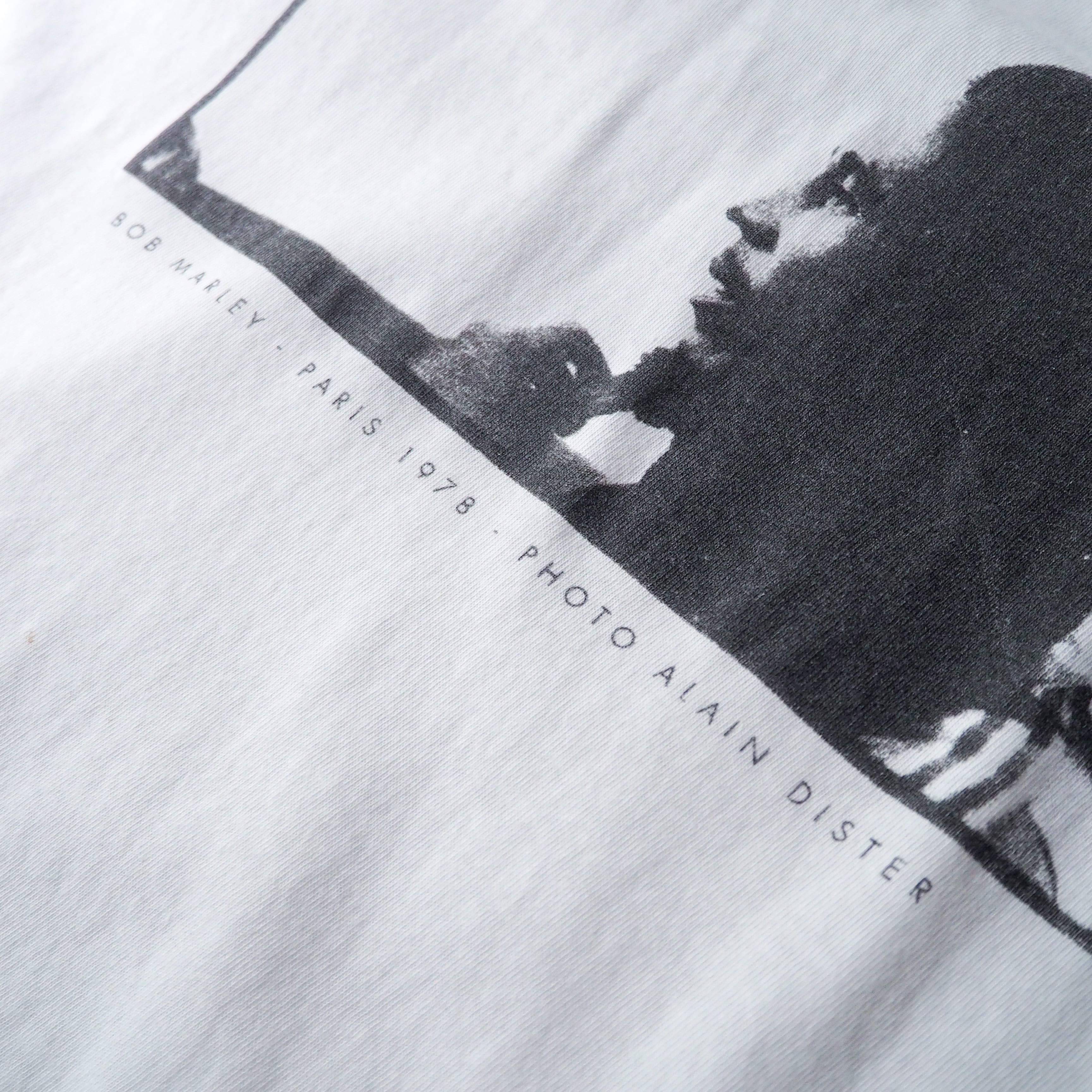 90s “agnes b.” Bob marley photo t-shirt 90年代 アニエスベー