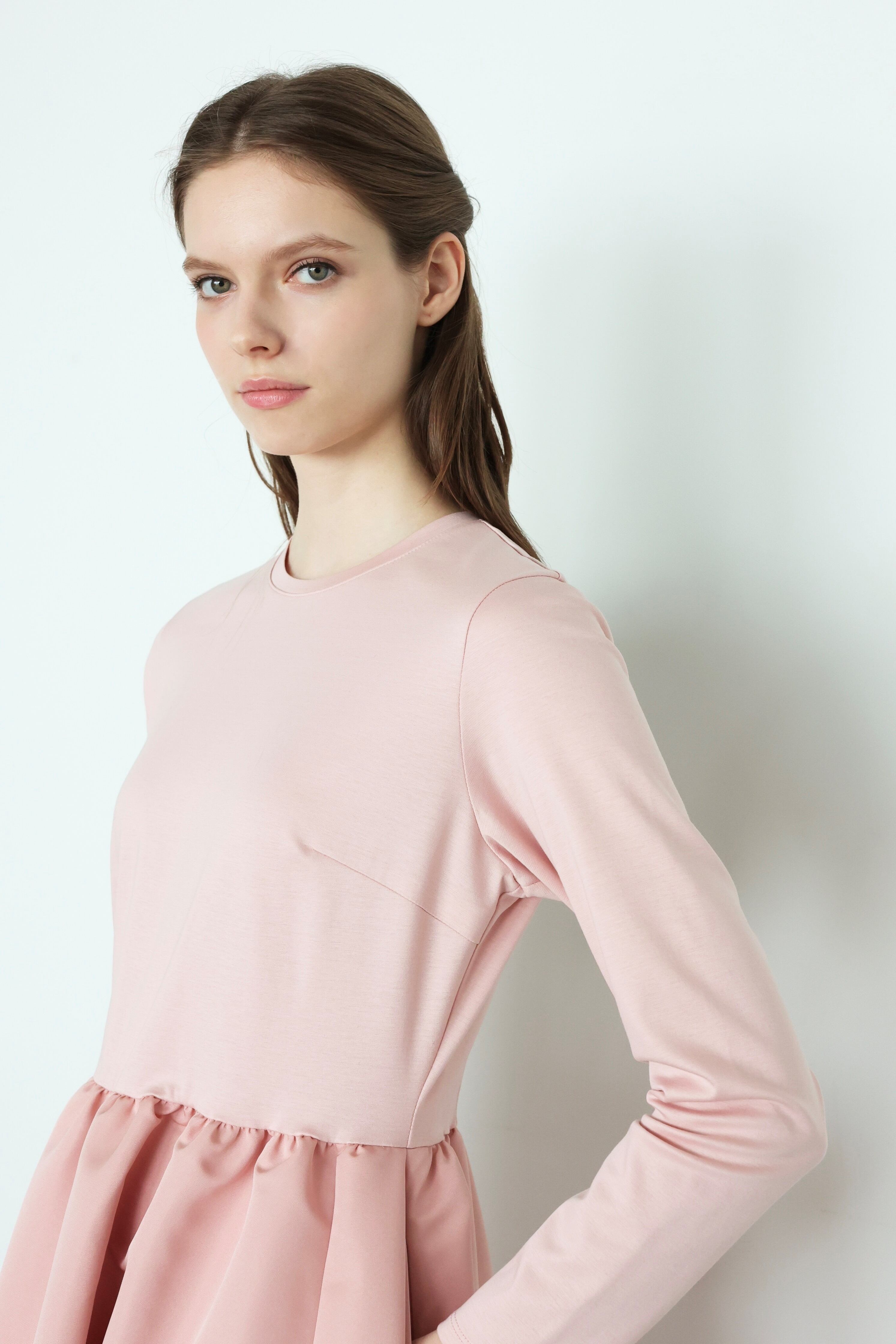 BORDER BALLERINA T-DRESS | AMICA・kids