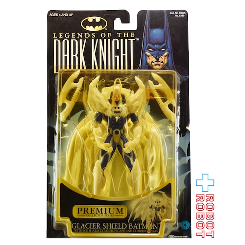 ケナー ダークナイト・プレミアム バットマン / グレーシャー シールド バットマン アクションフィギュア 1997 未開封