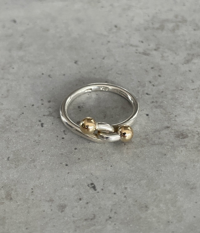 VINTAGE 90's TIFFANY&CO LOVE RING -18K-