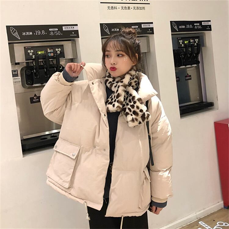 クオリティ保障 大ヒット INSスタイル パン服 sweet系 気質 厚手 スリム カレッジ風 ダウンコート