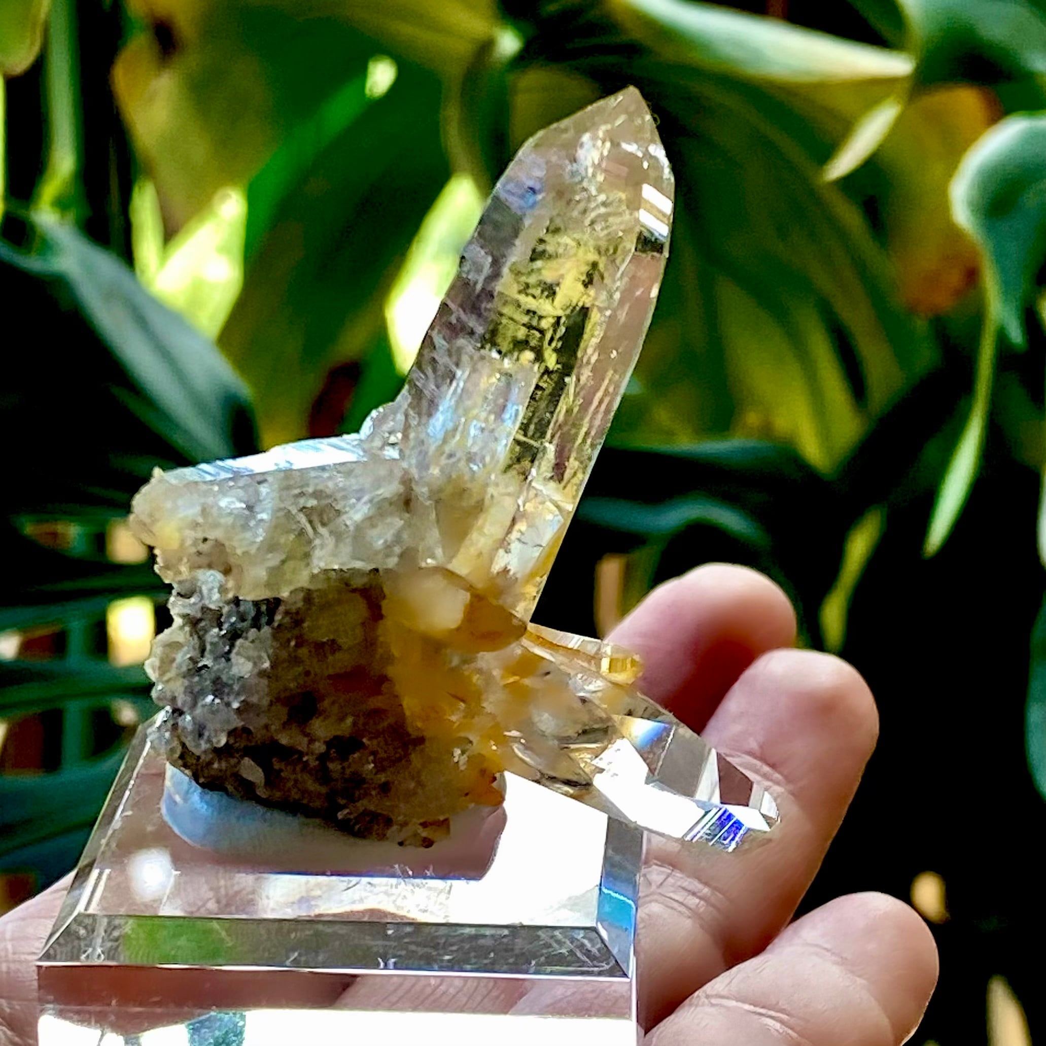 ガネーシュヒマール産 ヒマラヤ水晶 Kay✴︎光波動®︎石