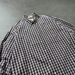 OLD GAP 00s plaid shirt L/S XL 古着