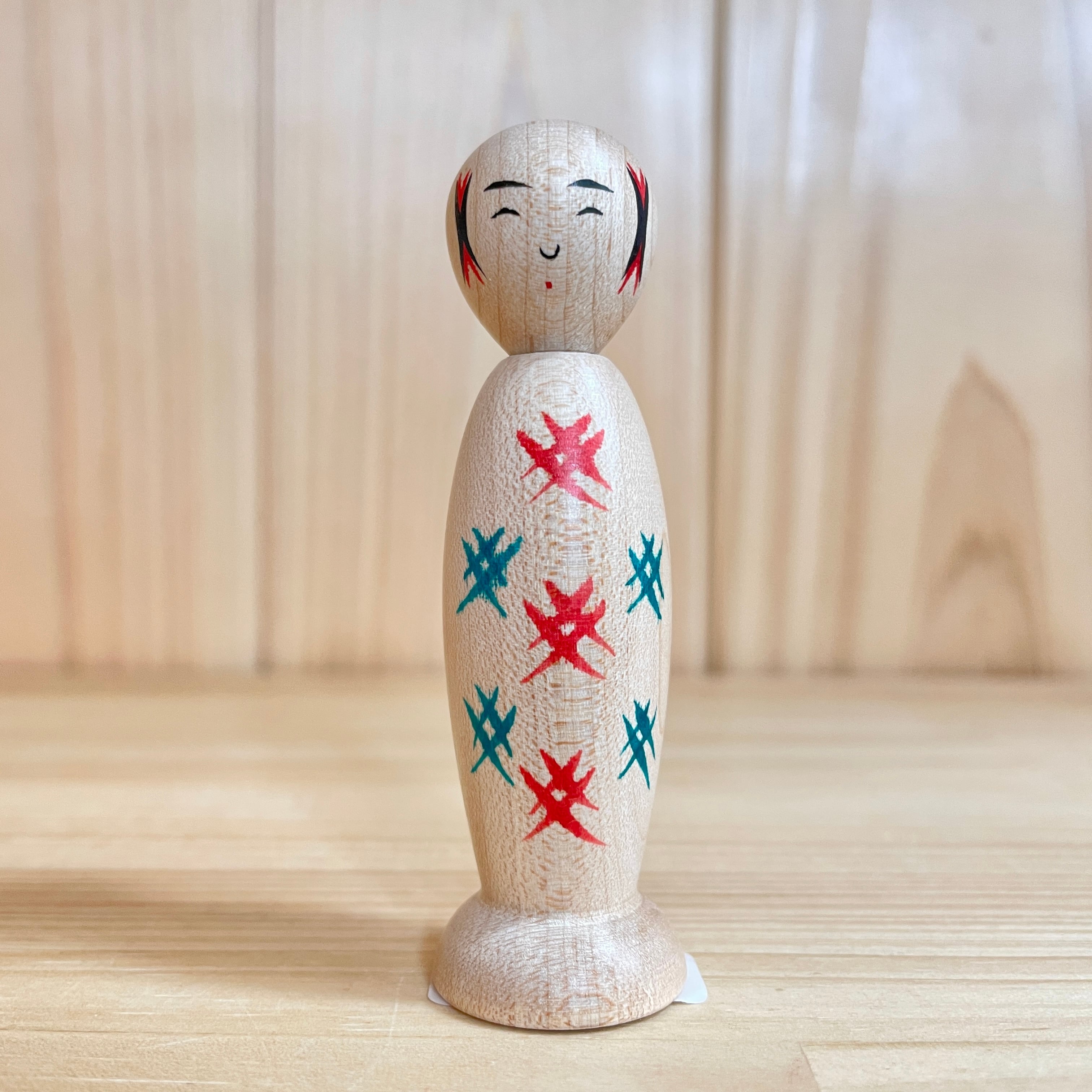 本荘こけし　斎藤祥子工人　こけし　5個セット 本荘こけし 斎藤祥子工人 こけし 5個セット 本荘こけし 斎藤祥子工人