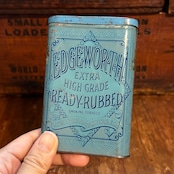 1930s エッジワース ヴィンテージ タバコ缶 Larus & Bro. Co. EDGEWORTH READY-RUBBED Vintage Tobacco Tin T-765