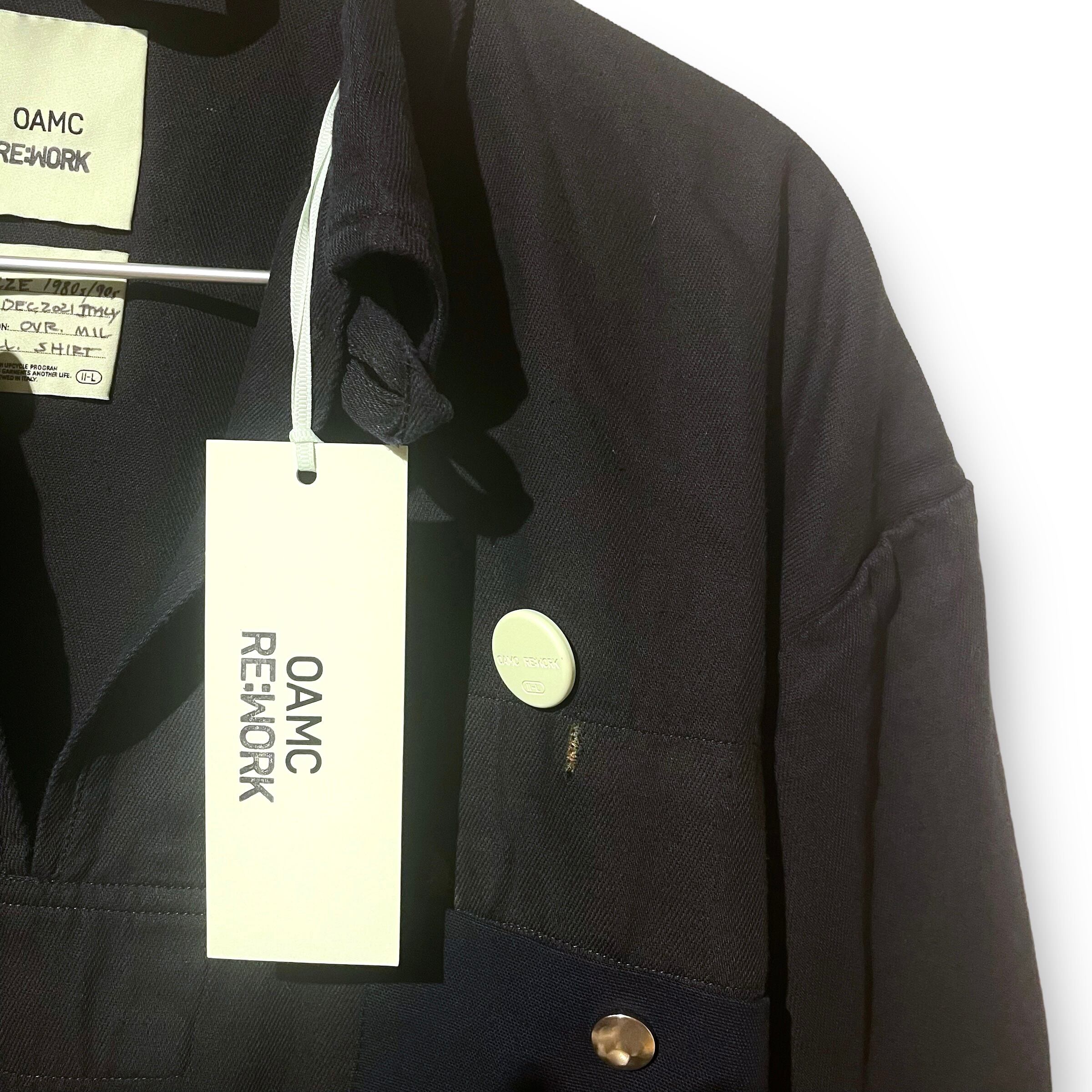 ランクS】Msize OAMC RE:WORK SKIPPER PULLOVER SHIRT | OLD ENON