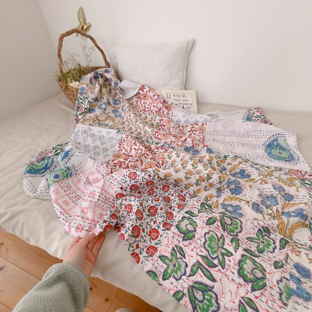 S】ベビーサイズ | ブロックプリントキルト専門店 KUUP / カンタキルト