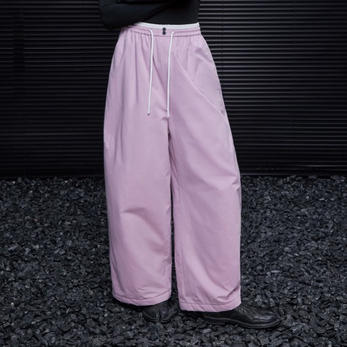 コットンウエストドロストパンツ ・20379