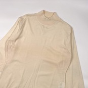 カシミヤ混 DAKS ダックス 長袖 ウール ニット セーター M/ホワイト アイボリー レディース