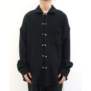[ISŌ：位相] (イソウ) ISO-084-SHT Silk Fleece Long-Sleeve Shirt