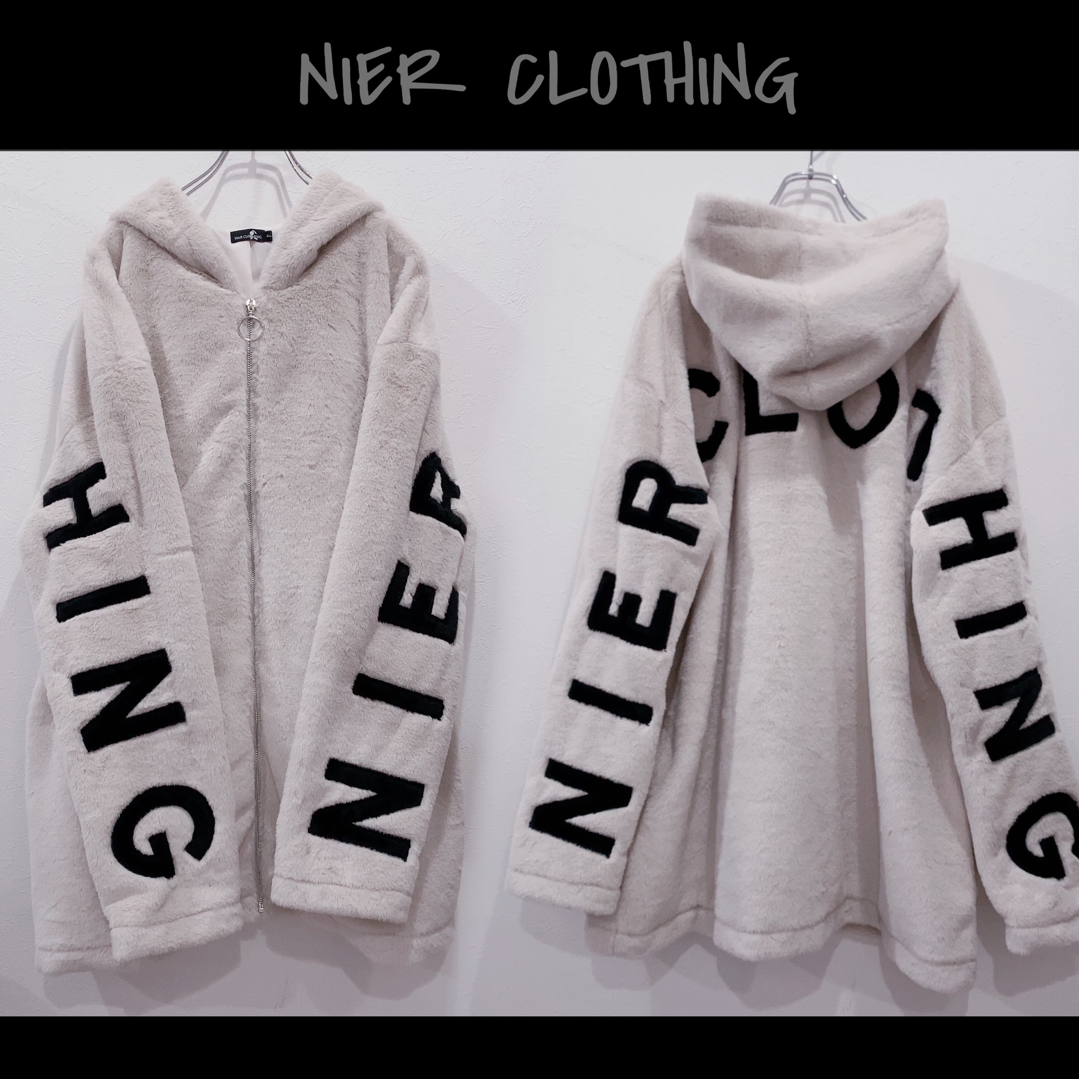 NieR 超ふわもこ ZIP OUTER【猫耳付き】