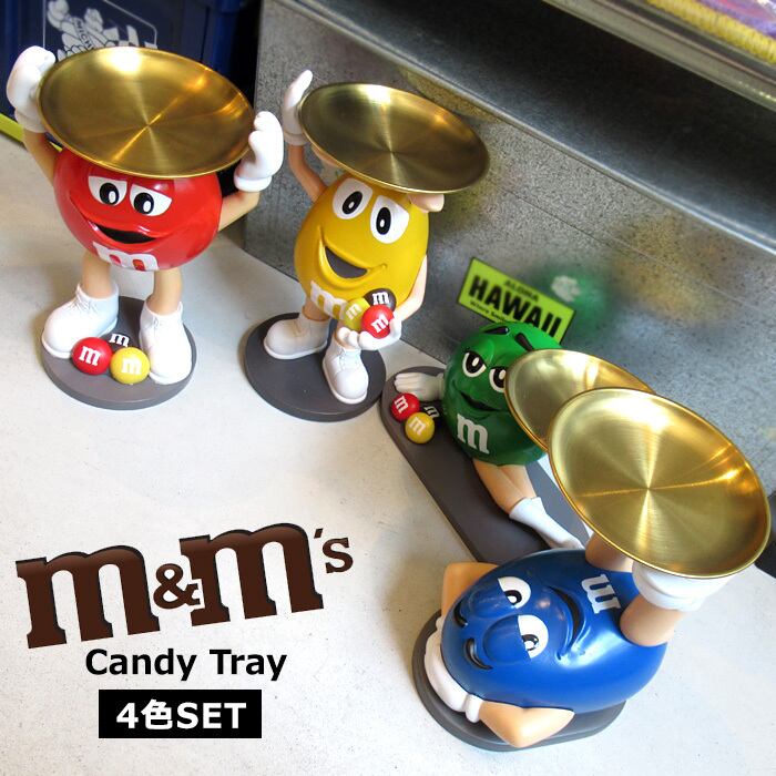 M&M's フィギュア 4体セット 即納】 M&M's キャンディトレイ フィギュア 4体セット z-053 | ダブル