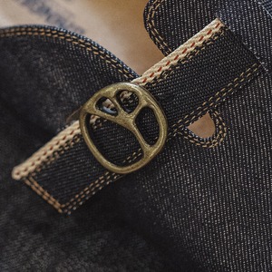 Denim Back Strap Clog Sandal Shoes/ デニム バックストラップ クロッグ サンダル シューズ