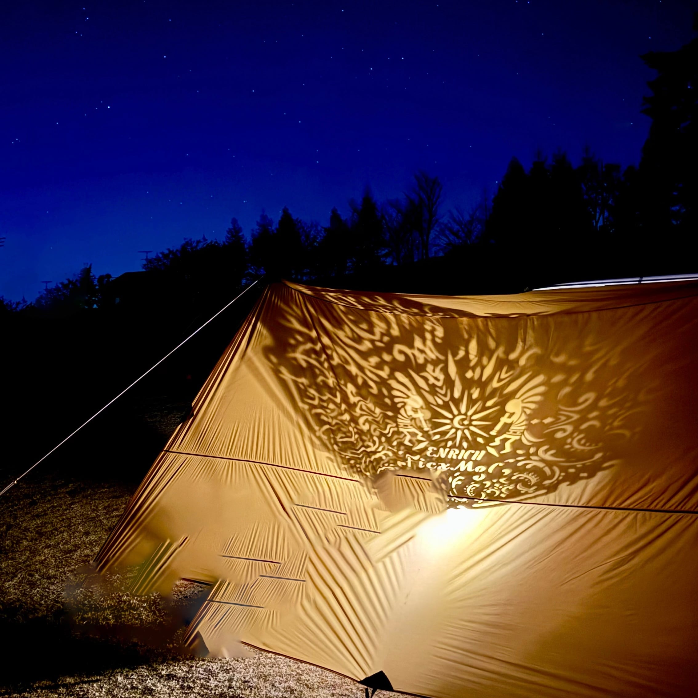 FicxMoC×ENRICHコラボサイドテーブル | ココペリグッズ、キャンプ用品