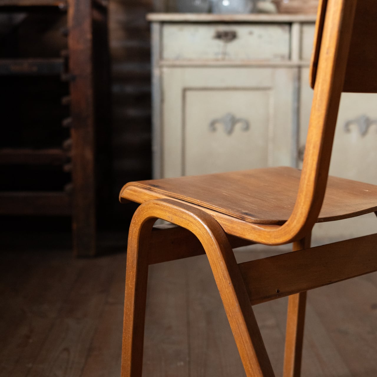 Stacking School Chair / スタッキングスクールチェア 【A