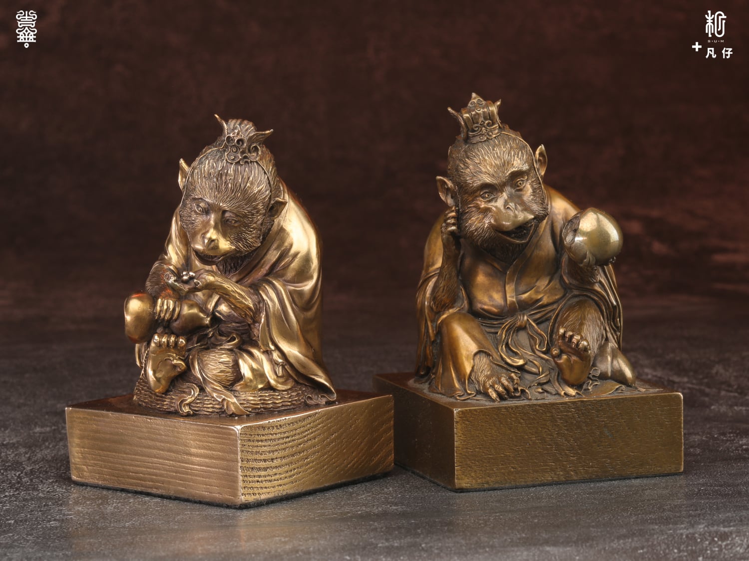 盗仙丹 ブロンズ像｜凡仔 | sumart