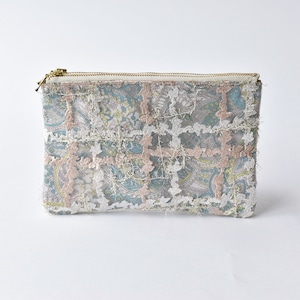 W ZIP POUCH チュール / No,10215