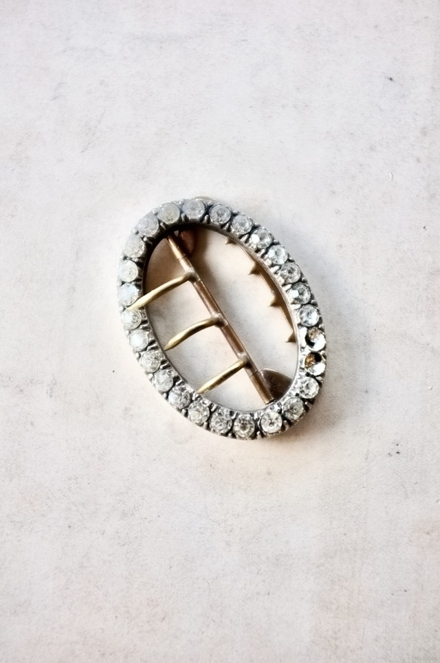 19世紀 フランス 星のエルフとペーストのバックルa アンティーク