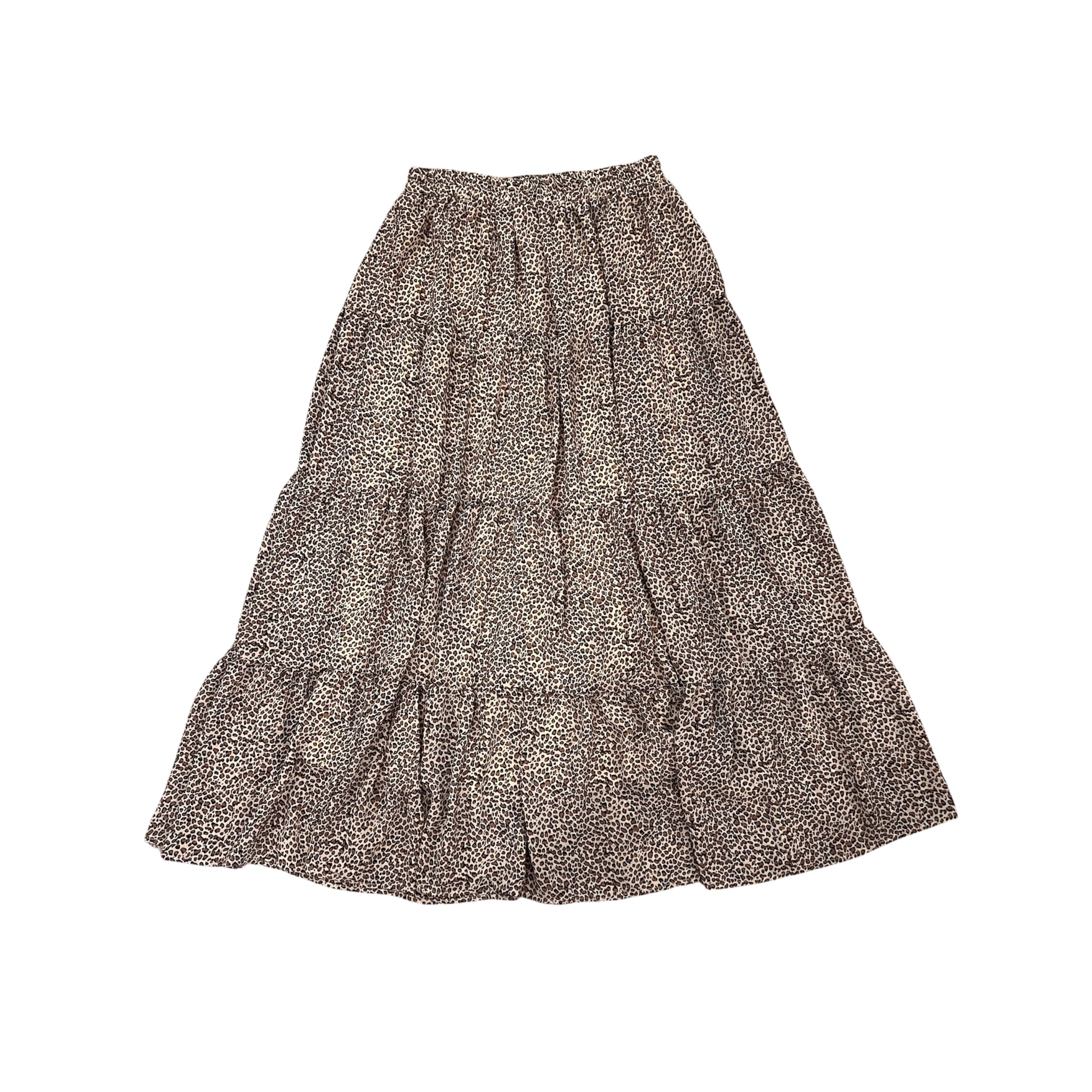 Leopard Long Skirt