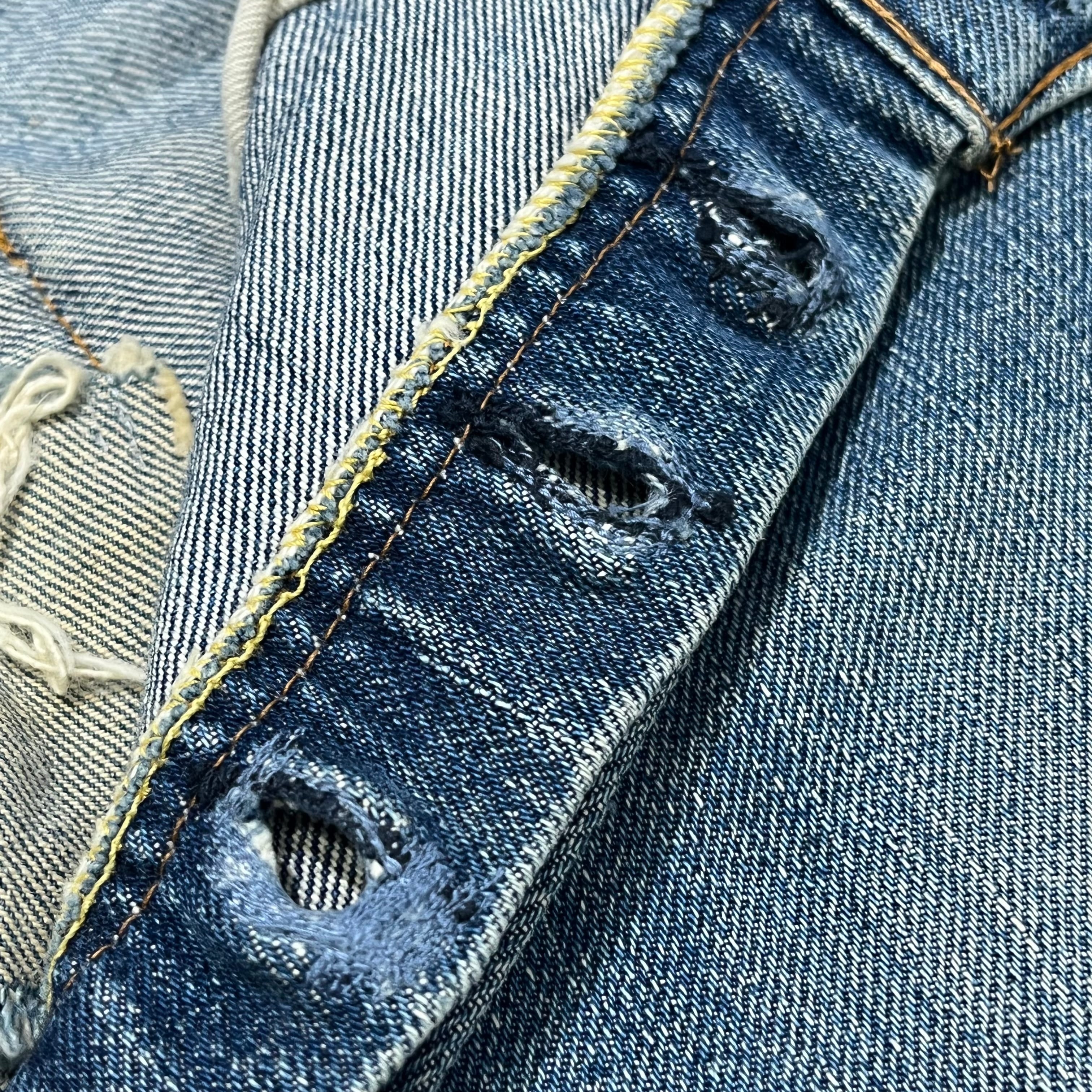 70s Levi's 501 66 Single Denim Pants W34L32 70年代 リーバイス 66