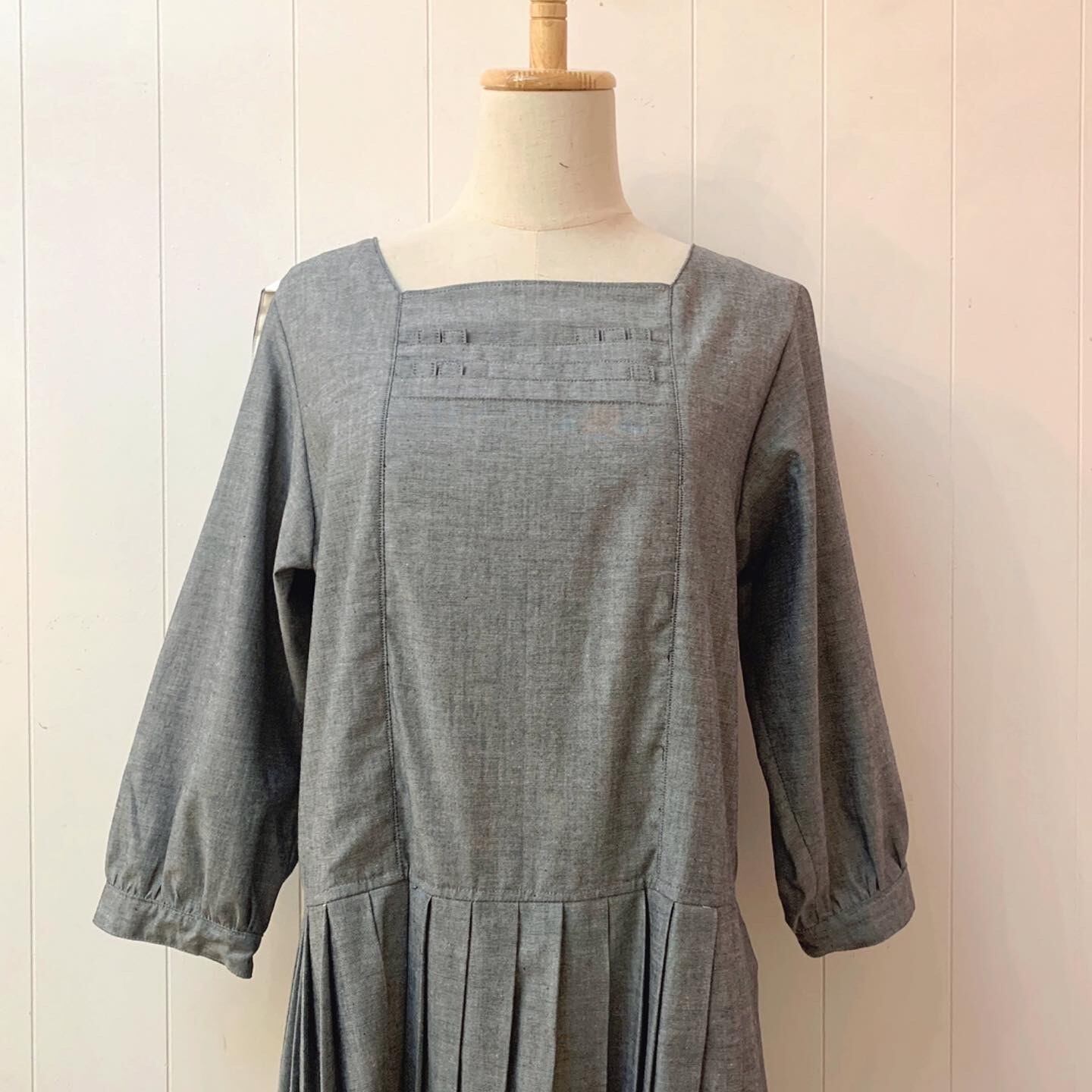original / brand new sailor one-piece / gray