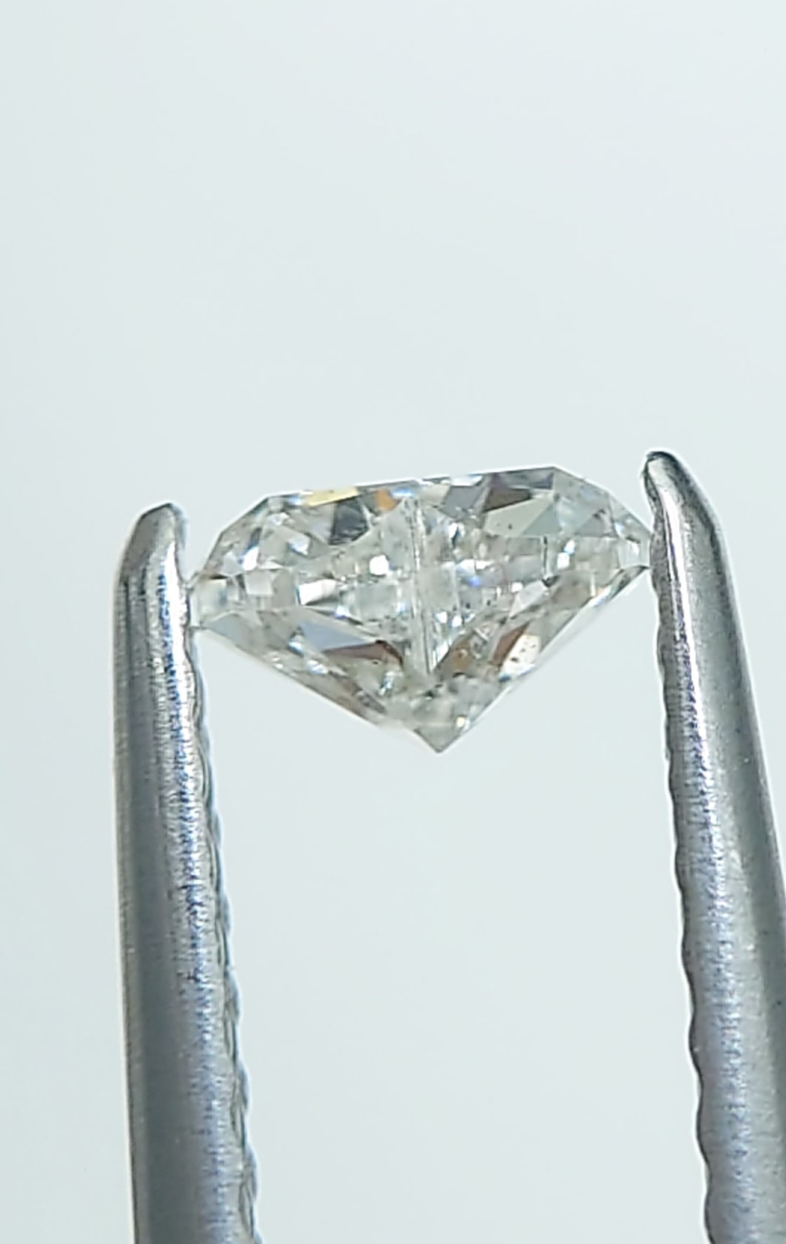 ハート！ ダイヤモンド 0.345ct H SI-1 鑑付 中宝研 ルース(LA-6971 
