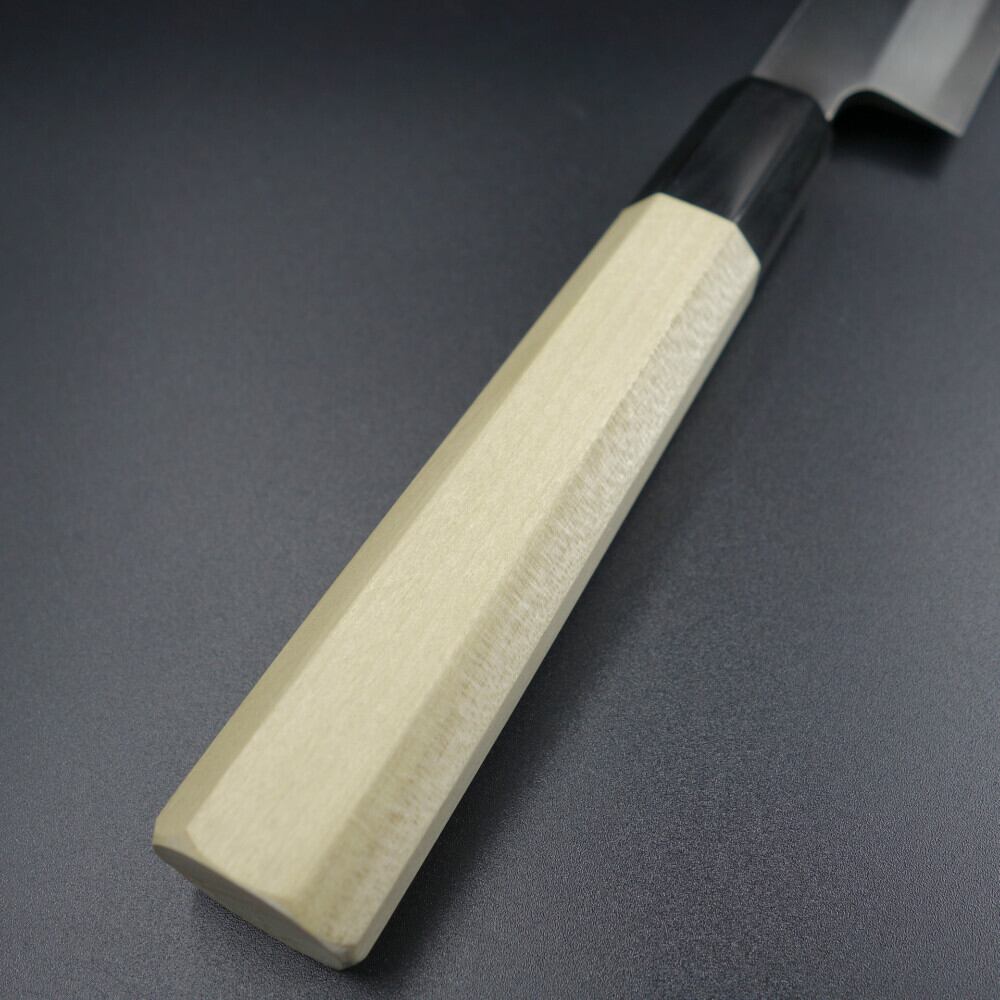 仙助 柳刃包丁 300mm モリブデンバナジュウム鋼 水牛八角朴柄 刺身包丁