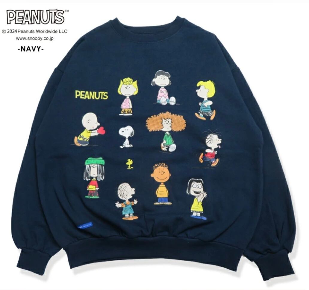 SEQUENZ×PEANUTS】TP GANG C/N SWEAT(I-24770930) | 7BRIDGE