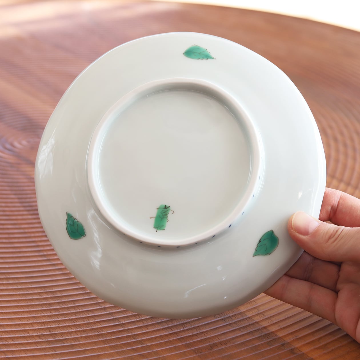 藍水 皿 2枚セット