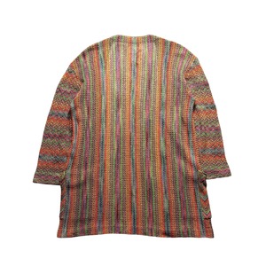 MISSONI linen knit long cardigan