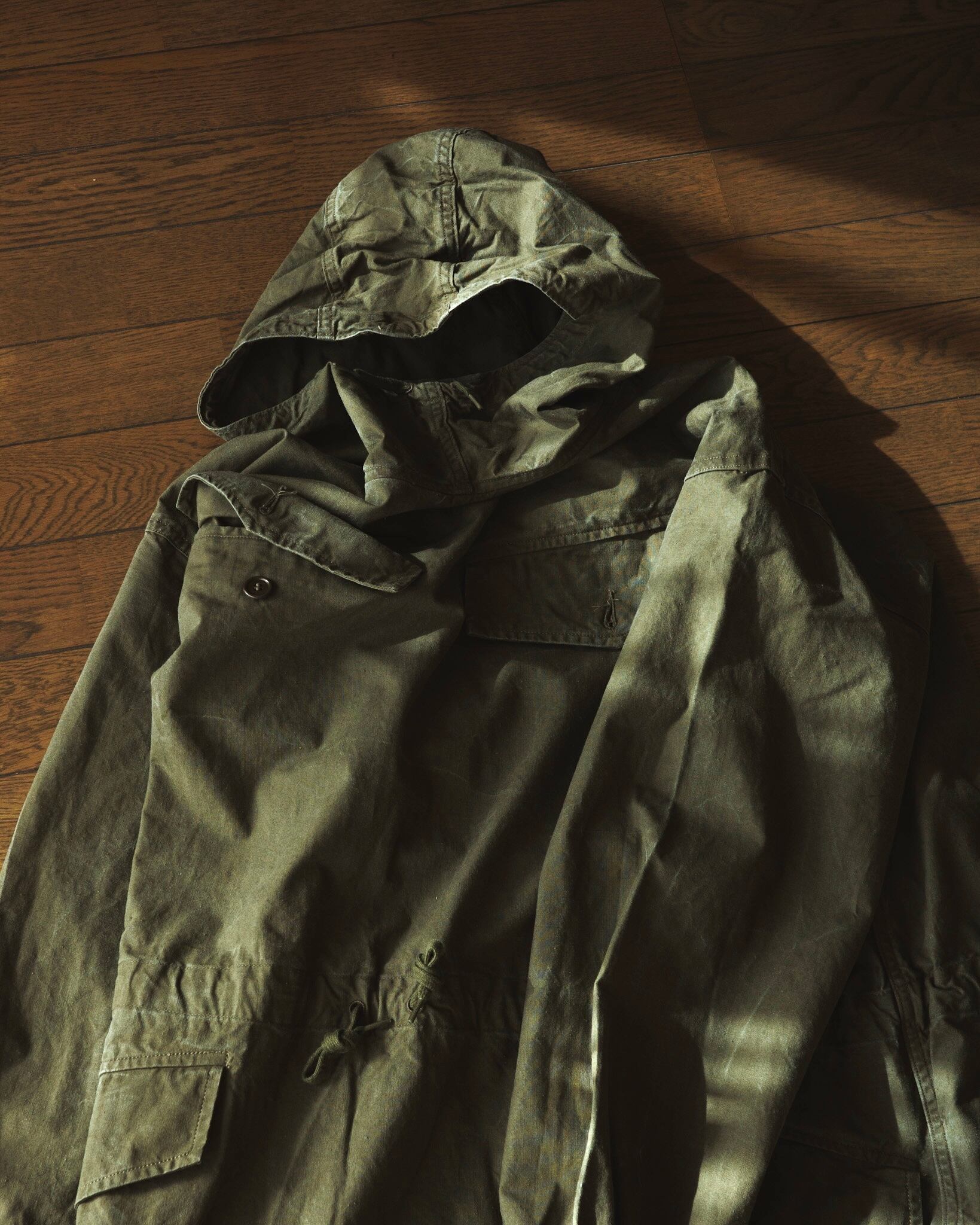 60's French Army Alpine Smock | Jaune Vintage