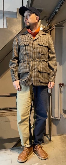 JUSTO GIMENO ”SAHARA（TWEED SAFARI JACKET）” | IVY&NAVY ONLINE SHOP