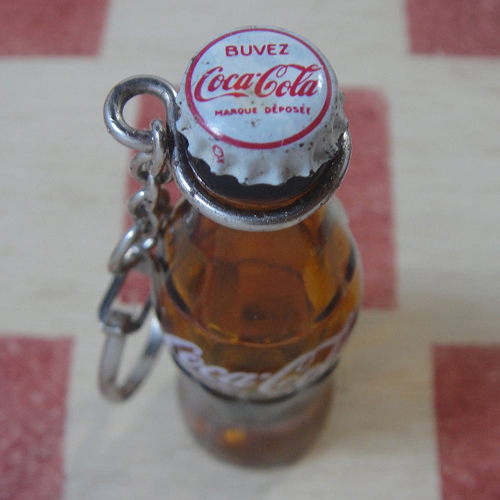 アメリカ Coca-Cola［コカ・コーラ］ガラス製ミニチュアボトル