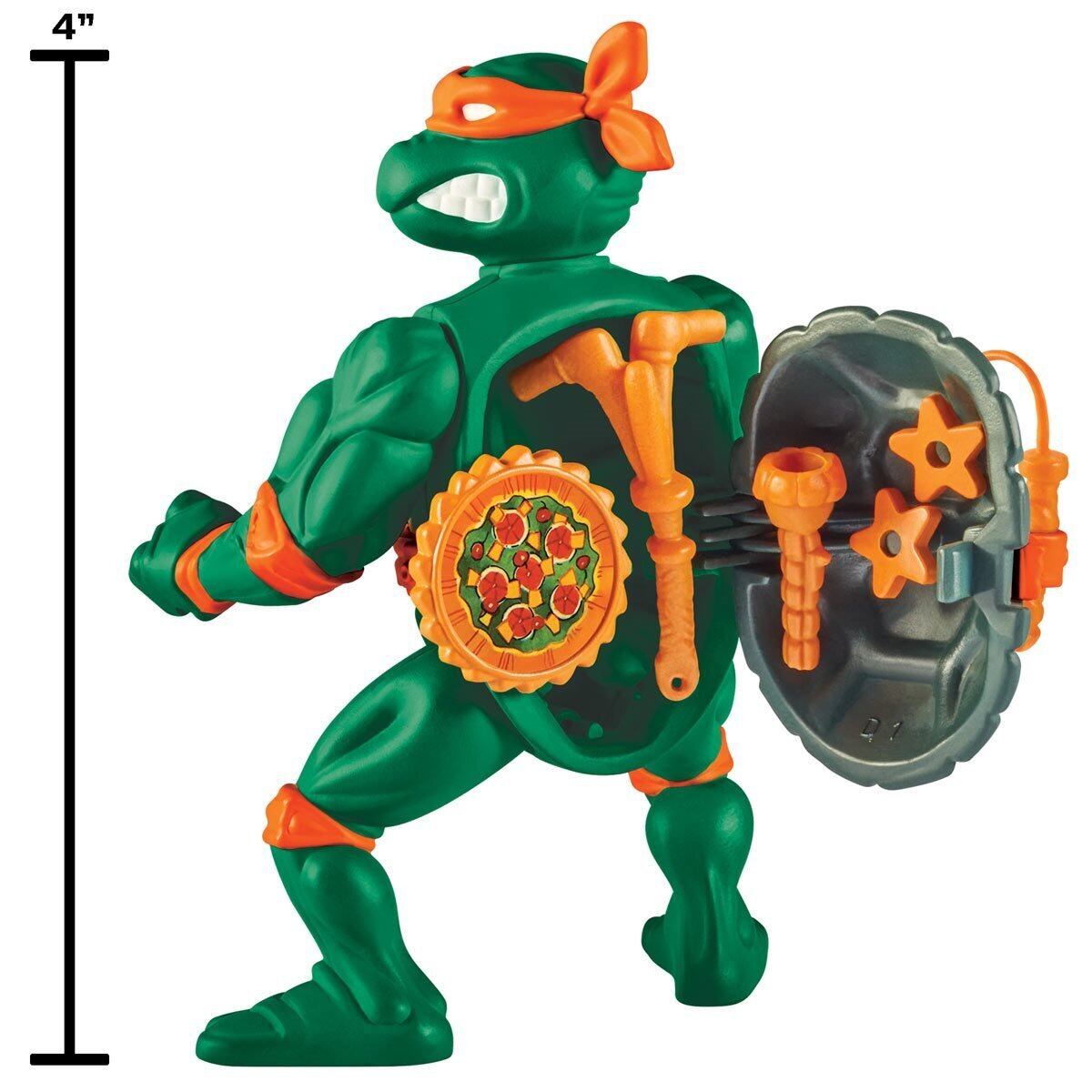 プレイメイツ タートルズ TMNT ストレージシェル ミケランジェロ 